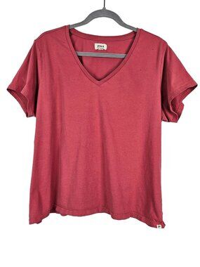 Pact Organic Cotton V-Neck Short Sleeve T-Shirt XXL